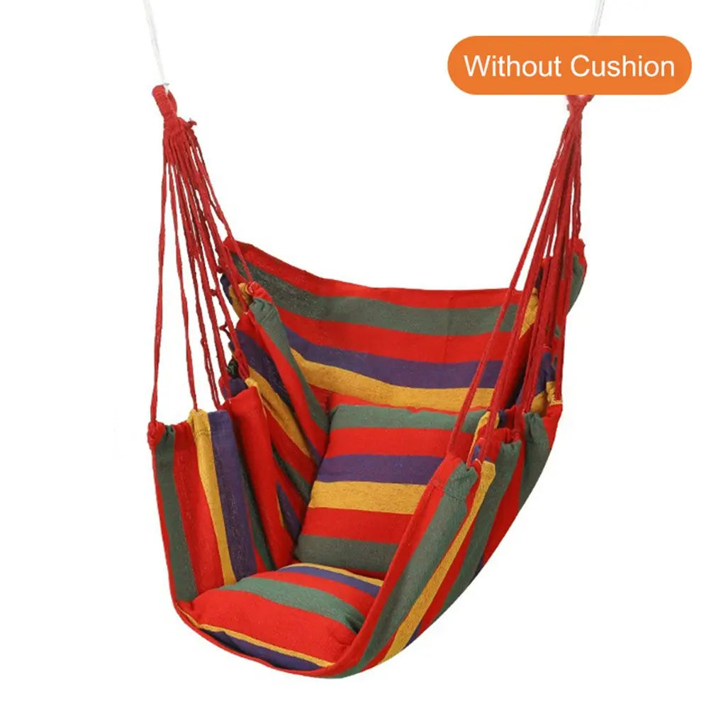 Outdoor Swing Hammock Outdoor Garden Porch Beach Camping Travel Dormitory Hanging Chair